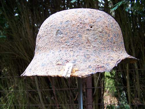 I would love a genuine stalingrad recovered german helmet!