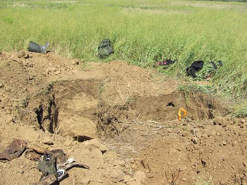 Stalingrad: digging near Gorodis&#1089;he &amp; Gumrak