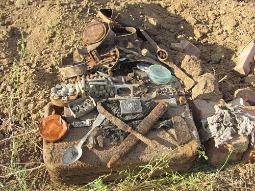 Stalingrad: digging near Gorodis&#1089;he &amp; Gumrak