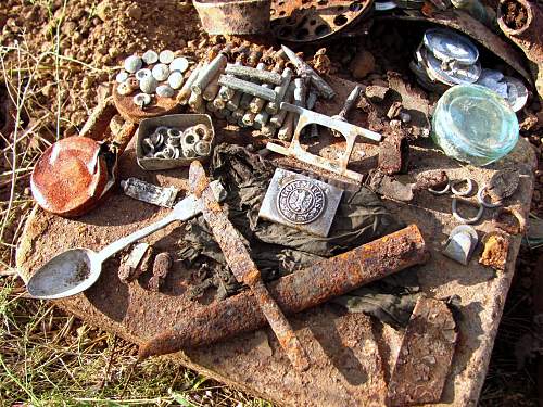 Stalingrad: digging near Gorodis&#1089;he &amp; Gumrak