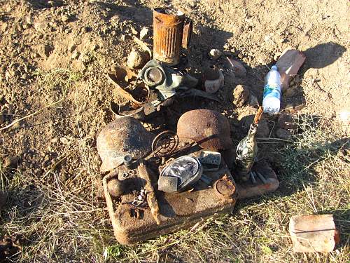 Stalingrad: digging near Gorodis&#1089;he &amp; Gumrak