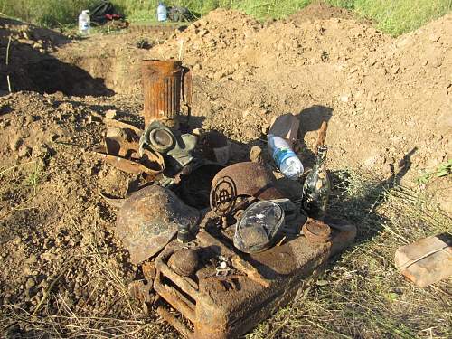 Stalingrad: digging near Gorodis&#1089;he &amp; Gumrak