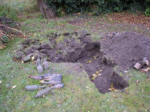 Ground dug finds in Northern France