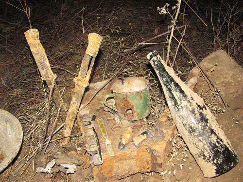 Stalingrad: digging near Gorodis&#1089;he &amp; Gumrak