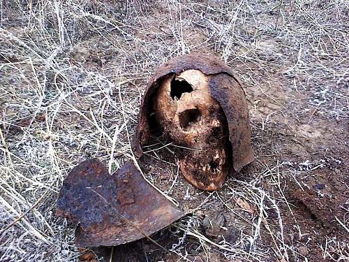 Stalingrad: digging near Gorodis&#1089;he &amp; Gumrak