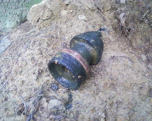 1944-45 battlefield relics.