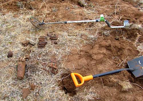 Stalingrad: digging near Gorodis&#1089;he &amp; Gumrak