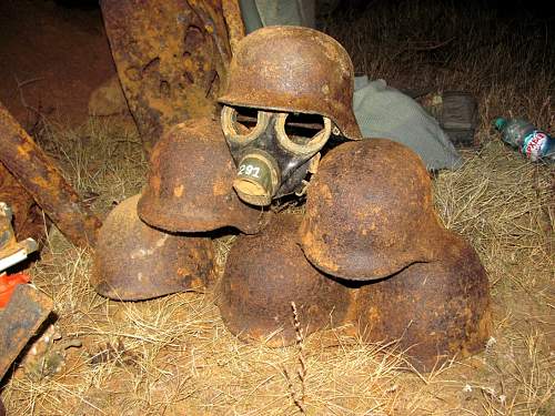 Stalingrad: digging near Gorodis&#1089;he &amp; Gumrak