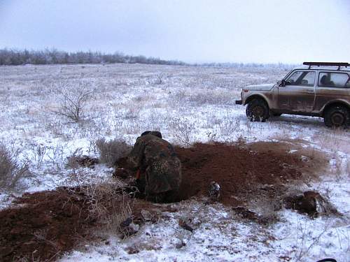 Stalingrad: digging near Gorodis&#1089;he &amp; Gumrak