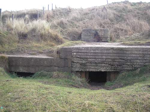 bunkers on the beach