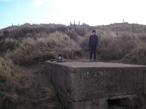 bunkers on the beach