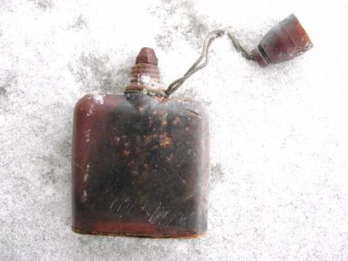 Small bakelite bottle from Stalingrad