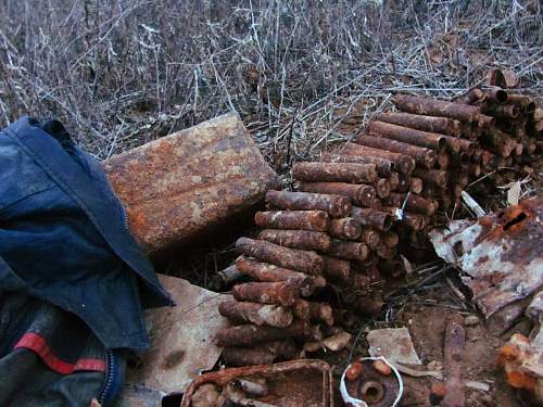 Stalingrad: digging near Gorodis&#1089;he &amp; Gumrak