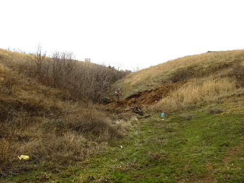 Stalingrad: digging near Gorodis&#1089;he &amp; Gumrak