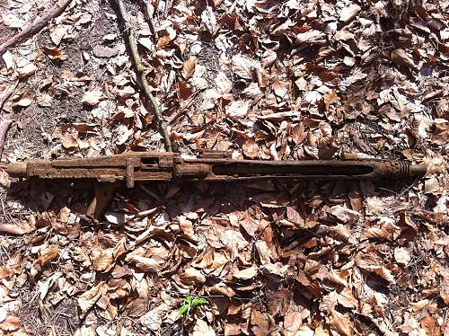 1944-45 battlefield relics.