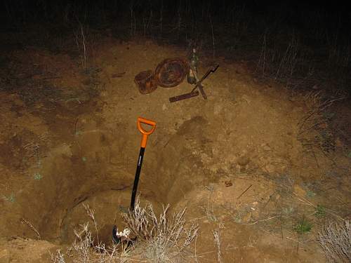 Stalingrad: digging near Gorodis&#1089;he &amp; Gumrak