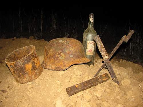 Stalingrad: digging near Gorodis&#1089;he &amp; Gumrak