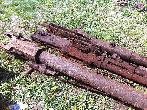 1944-45 battlefield relics.