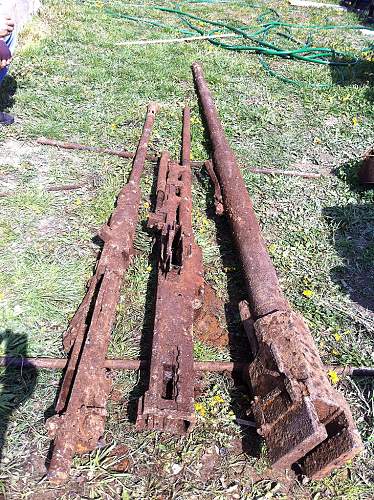 1944-45 battlefield relics.