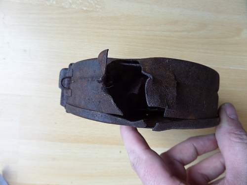 Russian PPSH magazine with battle damage