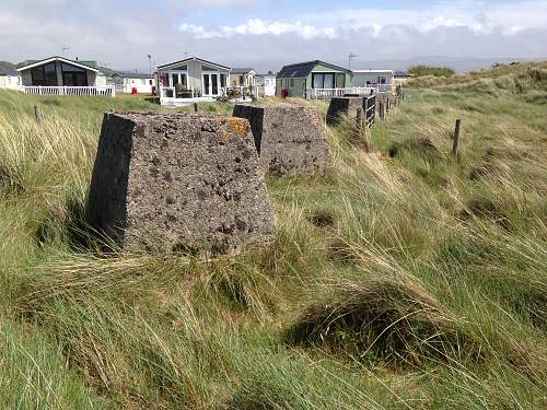 North Wales Anti-Tank Beach Defences