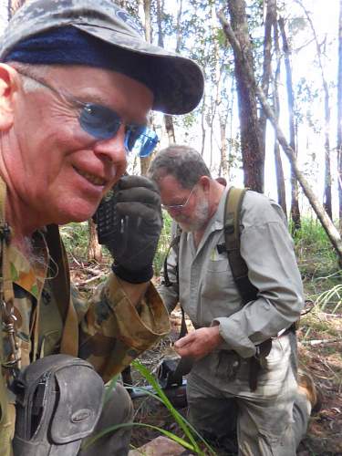 Australian  WWII - Far North  Queensland Metal detecting and  recovery