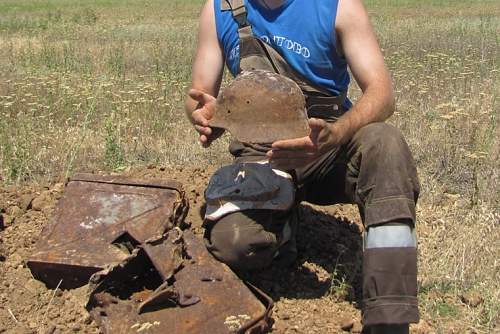 Stalingrad: digging near Gorodis&#1089;he &amp; Gumrak