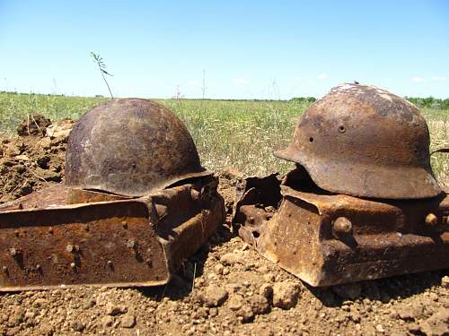 Stalingrad: digging near Gorodis&#1089;he &amp; Gumrak