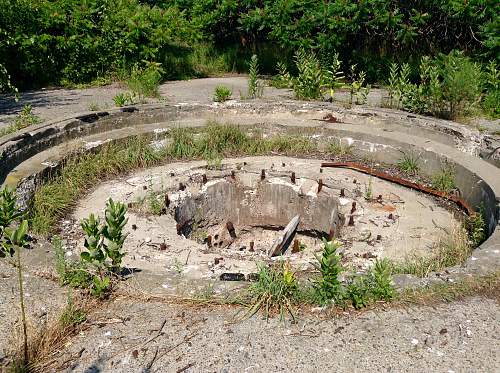 Boston WW2, harbor islands ruins/bunkers.