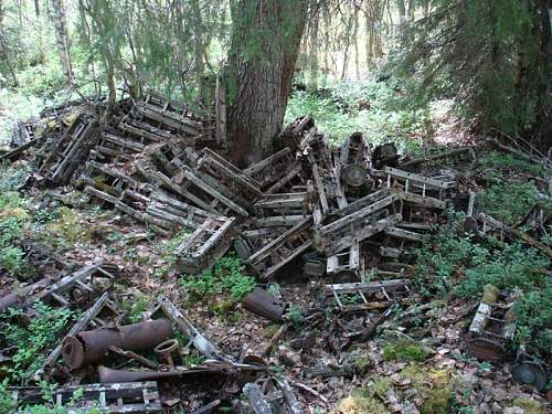 Battlefields in North Karelia( SS-Nord Division)