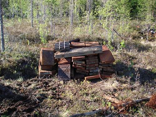 Battlefields in North Karelia( SS-Nord Division)