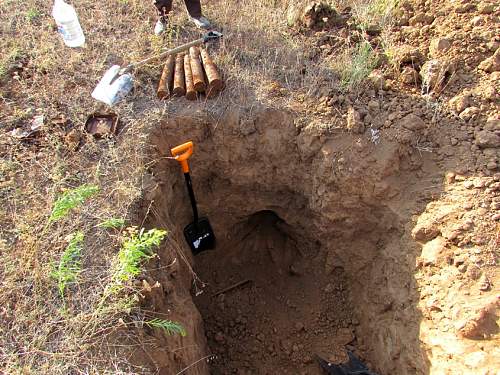 Stalingrad: digging near Gorodis&#1089;he &amp; Gumrak