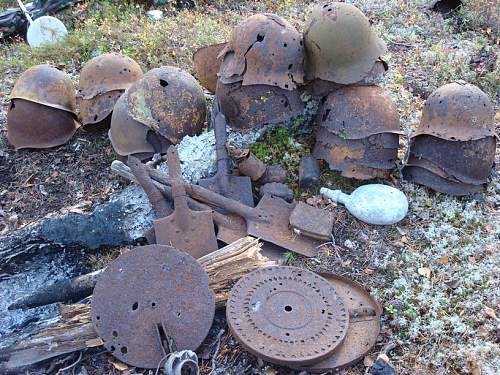 Battlefields in North Karelia( SS-Nord Division)