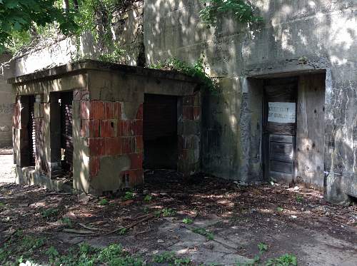 Boston WW2, harbor islands ruins/bunkers.