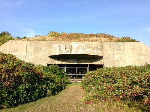 Boston WW2, harbor islands ruins/bunkers.