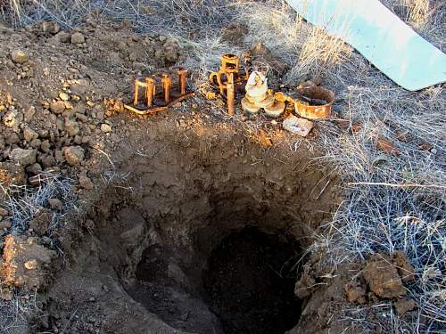 Stalingrad: digging near Gorodis&#1089;he &amp; Gumrak