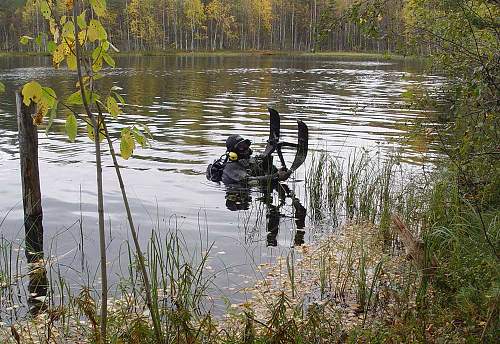 Battlefields in North Karelia( SS-Nord Division)