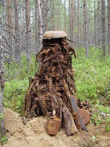 Battlefields in North Karelia( SS-Nord Division)