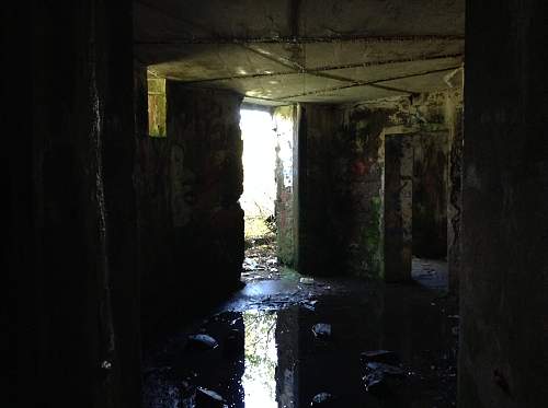 Boston WW2, harbor islands ruins/bunkers.