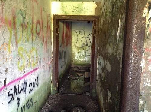 Boston WW2, harbor islands ruins/bunkers.