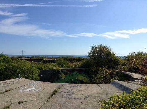 Boston WW2, harbor islands ruins/bunkers.