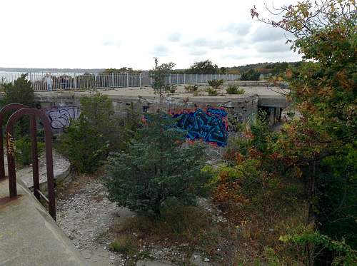 Boston WW2, harbor islands ruins/bunkers.