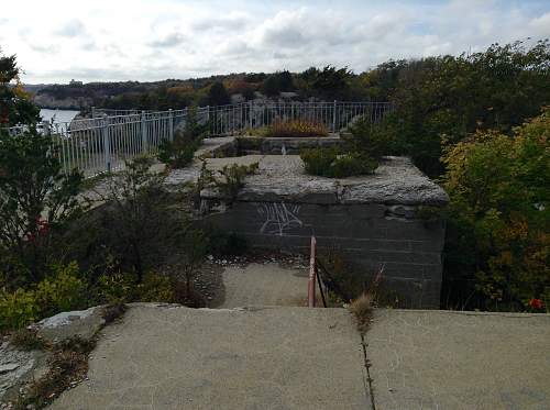 Boston WW2, harbor islands ruins/bunkers.