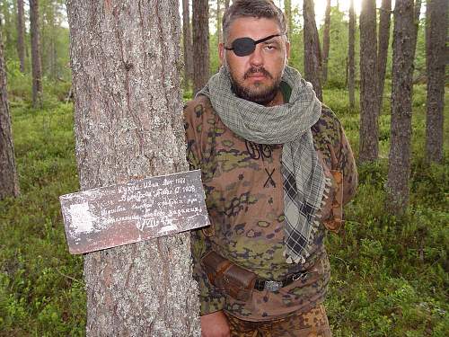 Battlefields in North Karelia( SS-Nord Division)