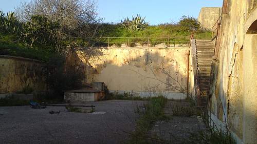 Abandoned 43rd Coastal battery regiment base