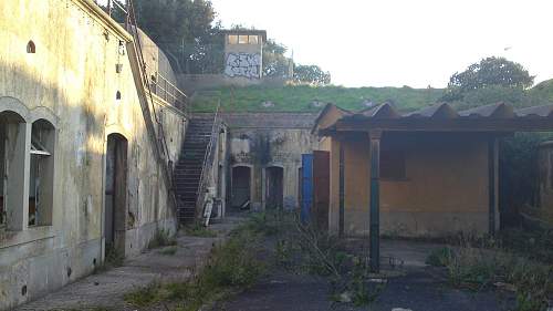 Abandoned 43rd Coastal battery regiment base