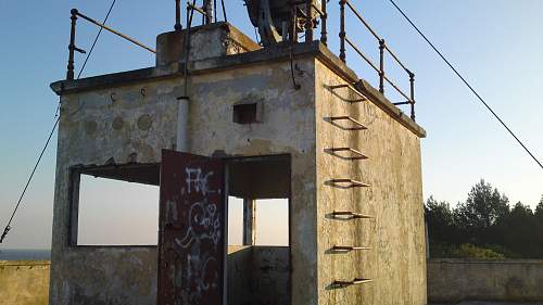 Abandoned 43rd Coastal battery regiment base