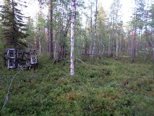 Battlefields in North Karelia( SS-Nord Division)