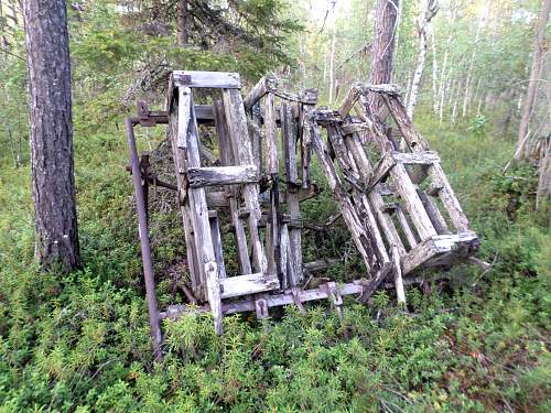 Battlefields in North Karelia( SS-Nord Division)