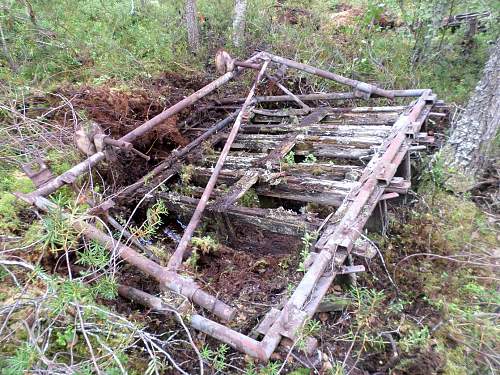 Battlefields in North Karelia( SS-Nord Division)